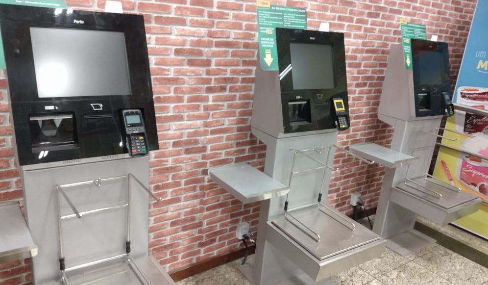 Perto instala self-checkout em supermercado no Espírito Santo